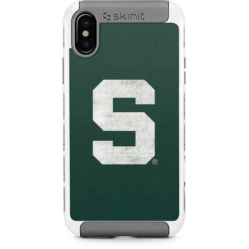 Michigan State University Spartans Away Grey S iPhone Cases